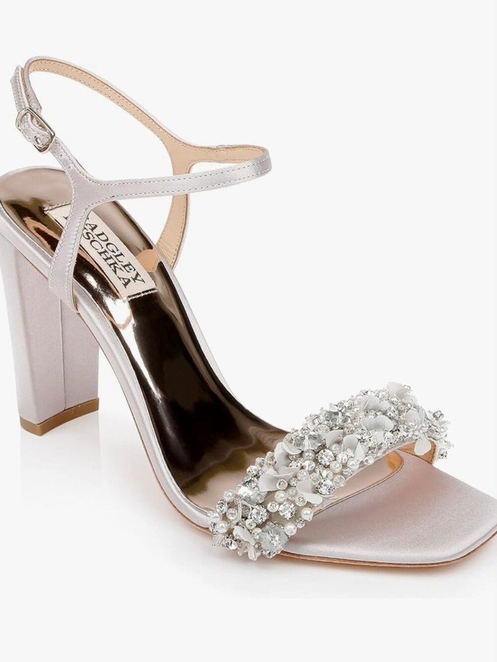 Badgley Mischka Teenie Blush Pink Heels
